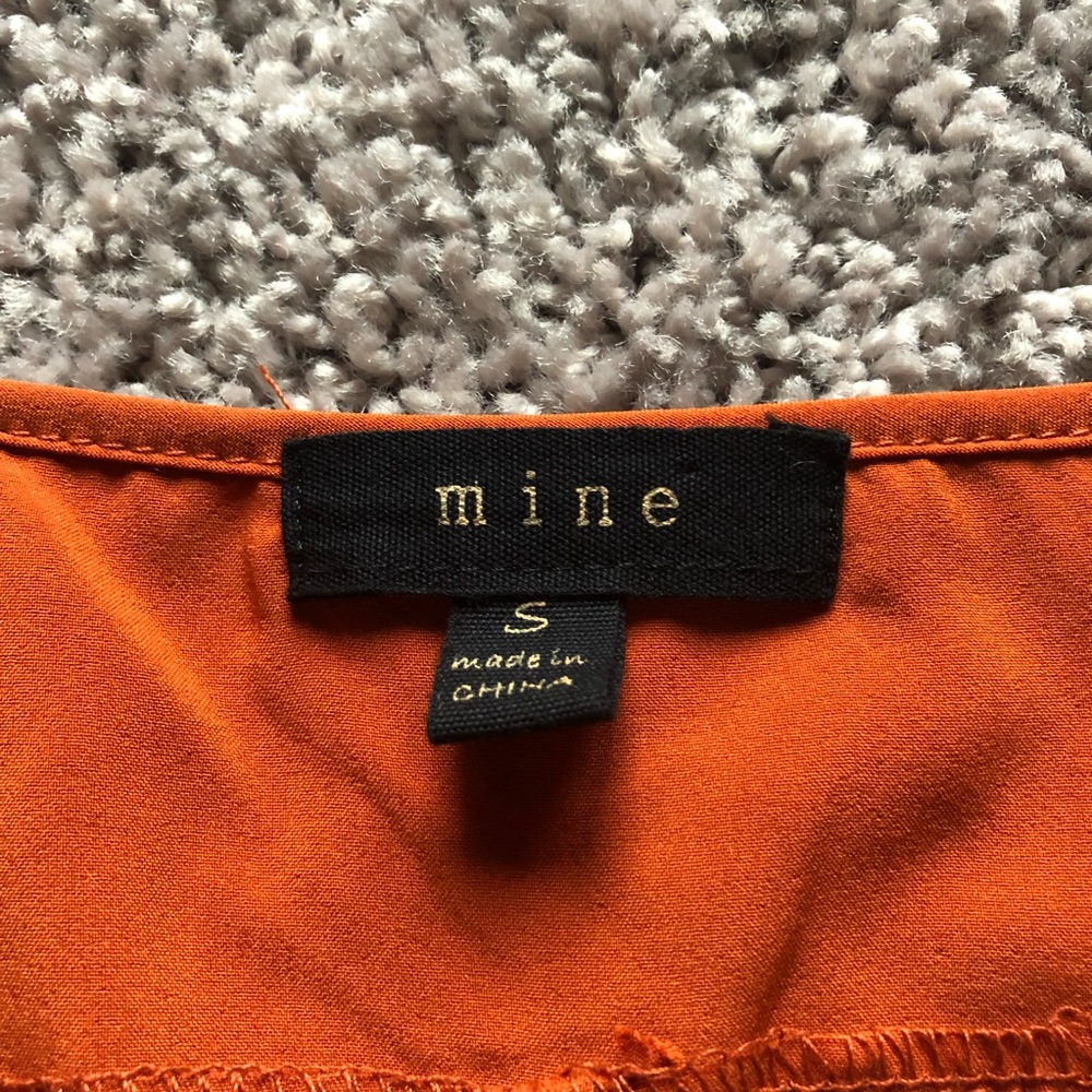 Orange Mine Blouse - Picture 2 of 5